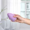 Vibrerende gezichtsborstel Silk'n Bright lila net-/batterijvoeding voor alle huidtypes