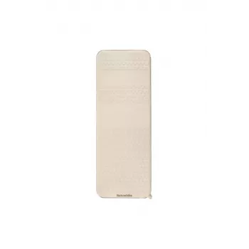 Zelfopblaasbare mat Featherbone groot 6,5 cm bruin