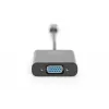 DIGITUS DA-70853 USB-C-naar-VGA-adapter, Full HD 1080p, zwart