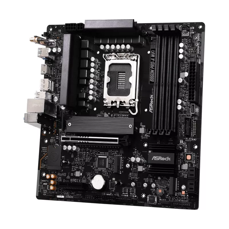 ASRock B860M Pro-A WiFi Micro-ATX moederbord