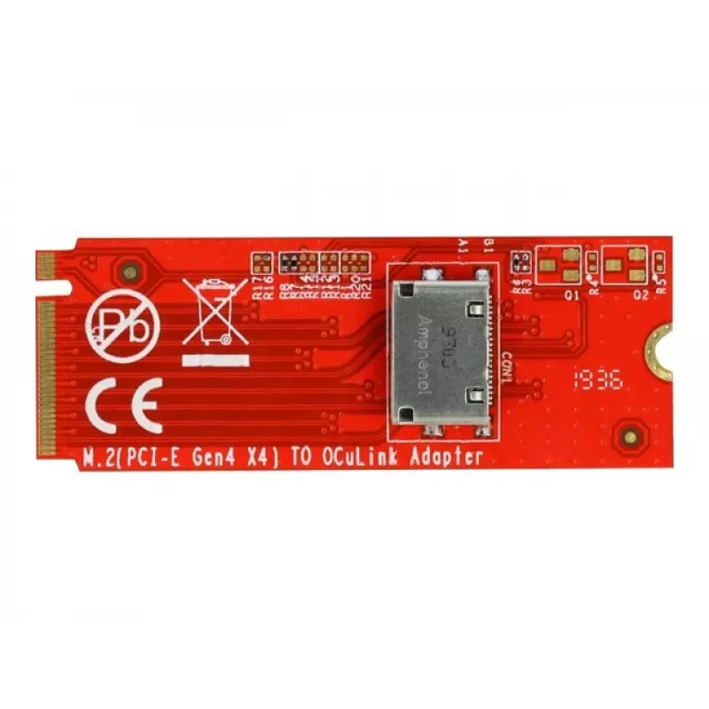 M.2 Key M naar 1 x OCuLink SFF-8612-converter DeLOCK 64106