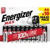 Energizer batterijen Max AA LR6 10 stuks Eco