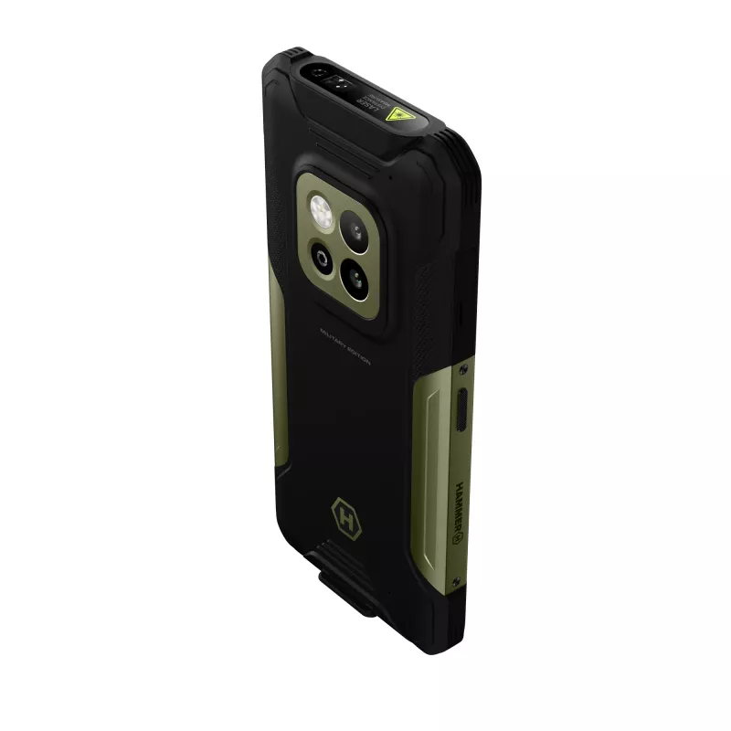 Robuuste smartphone MYPHONE Hammer Construction 2 5G Military Edition Dual SIM waterdicht
