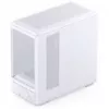 Jonsbo D200 witte mATX mid-tower-behuizing met gehard glas en mini temp-display