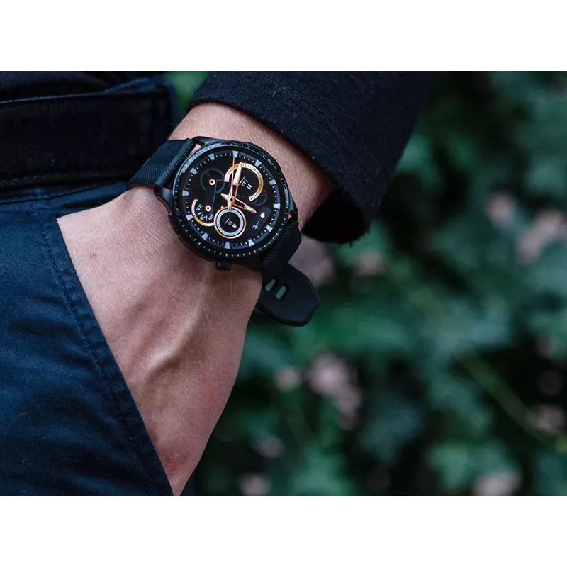 Smartwatch TRACER SM7 Shadow met Bluetooth en hartslagmeter