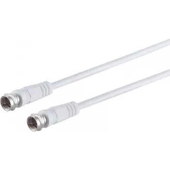 ShiverPeaks SAT-kabel F-stekker naar F-stekker, 10 m, wit (TR80098-128)
