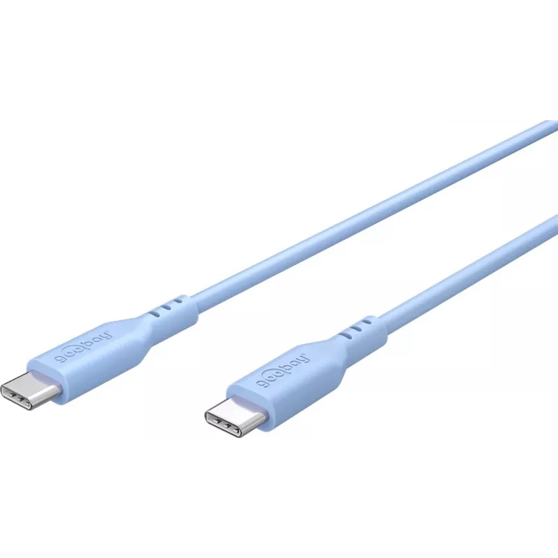 Goobay 77741 USB-kabel blauw