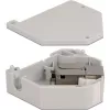 Delock - modulaire adapter - DIN-rail monteerbaar - CAT 6a - STP - grijs - 1 aansluiting (86014)