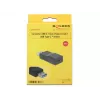 Kabeladapter DeLOCK 65696 USB 3.1 Gen 2 Type-A naar Type-C zwart