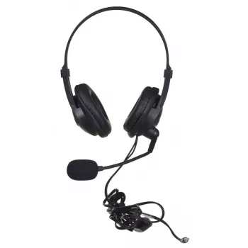 Bedrade binaurale gaming-headset IBOX W1MV — over-ear, 3,5 mm, 2 m kabel, beugelmicrofoon