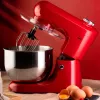 Staande mixer JATA JEMA1502 rood roestvrijstaal