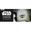 Wandmontierbare LED-neonlamp Paladone Stormtrooper model PP14595SWVN, decoratieve Star Wars-verlichting