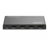 Digitus 4K HDMI-switch 3x1 metaal zwart 18 Gbit/s