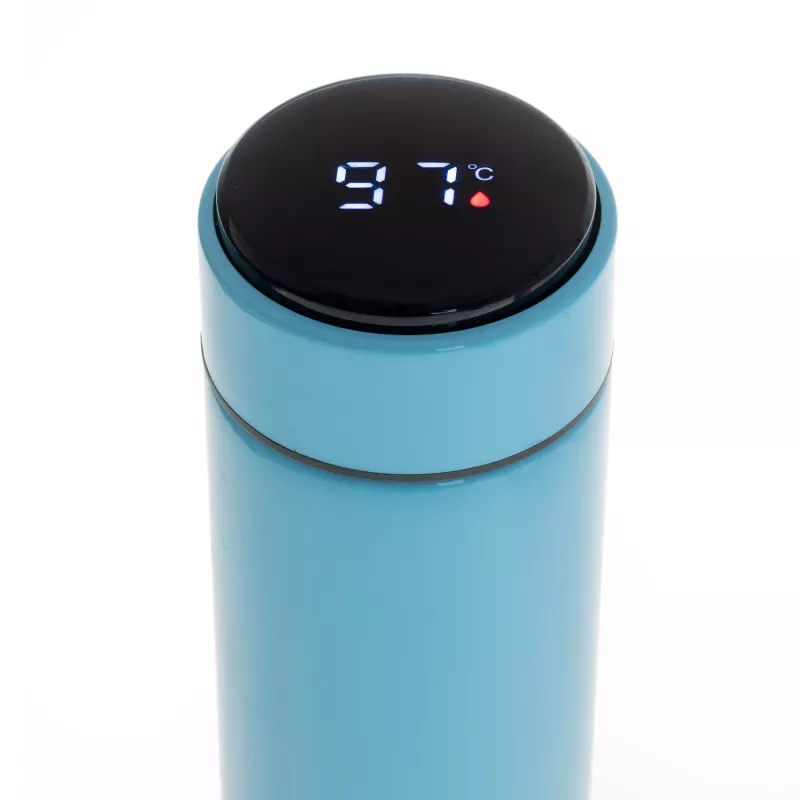 Isolatieflacon Adler AD 4506BL - thermoskan met LED-temperatuurweergave, blauw