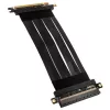 Akasa Riser Black X2 Mark IV Premium PCIe 4.0 x16 riserkabel, 20 cm, AK-CBPE03-20B