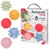 Sensorische ballen zonder gaten TULLO pastel, 5 stuks