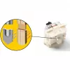 Gateron G Pro 3.0 White switch-set, toetsenschakelaars wit/transparant, 110 stuks