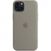 Silicone hoesje Apple iPhone 15 Plus MagSafe Clay Cover