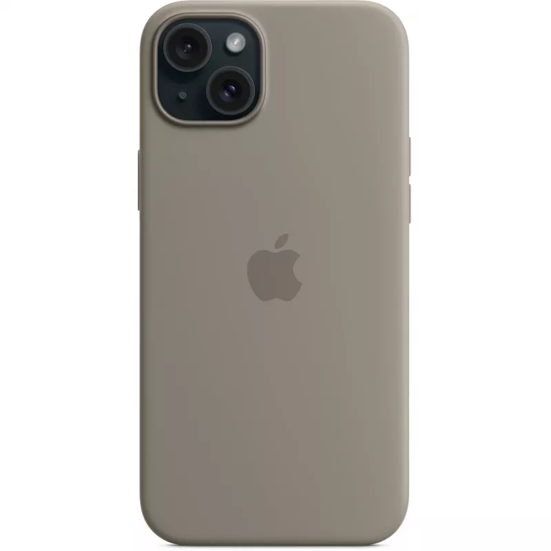 Silicone hoesje Apple iPhone 15 Plus MagSafe Clay Cover