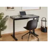 In hoogte verstelbaar bureau Up Up Balder II zwart