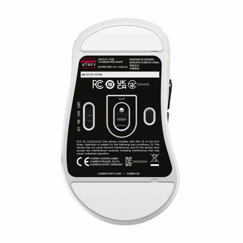 CHERRY XTRFY M64 Pro Wireless RF draadloze muis