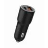 Auto-oplader voor mobiele apparaten Gembird TA-UC-AC2PDQC38-CAR-01, USB-C, 38 W, 12–24 V, zwart