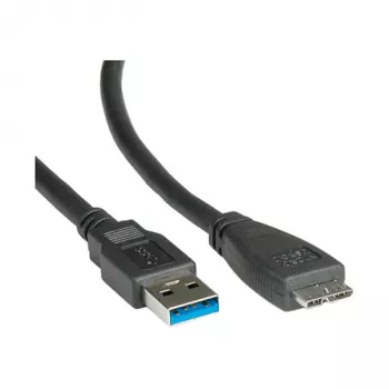 ROLINE USB 3.0-kabel, A ST - Micro B ST 2,0 m (11.02.8875)