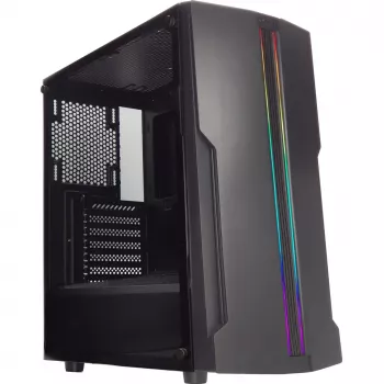 PC-behuizing Xilence Performance C XILENT BLADE X512.RGB midi tower zwart