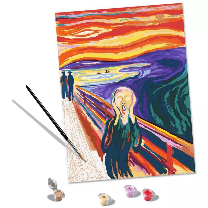 CreArt ART Collection - Munch: De Schreeuw, schilderen