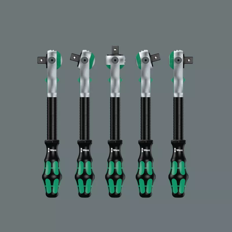 Dopsleutelset Wera 05003645001 37-delig zwart groen