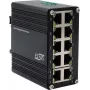 Netwerkswitch Exsys EX-62025 10-voudig 10/100/1000 Mbit/s, 12–48 VDC voeding