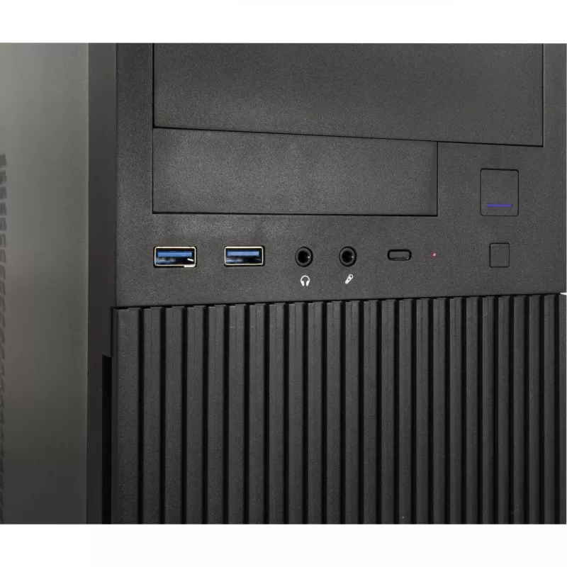 Computerbehuizing INTER-TECH IT-2815 Linear, ATX, zwart