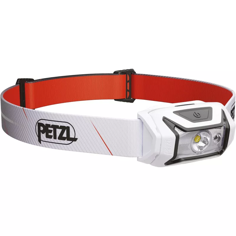 Hoofdlamp Petzl TIKKA CORE 450 lm wit — oplaadbare hoofdlamp, compacte handsfree verlichting