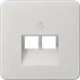 Jung CD569-2UALG grijs