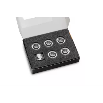 EK Water Blocks EK-Quantum Torque 6-pack STC 10/16 messing nikkel zilver fitting