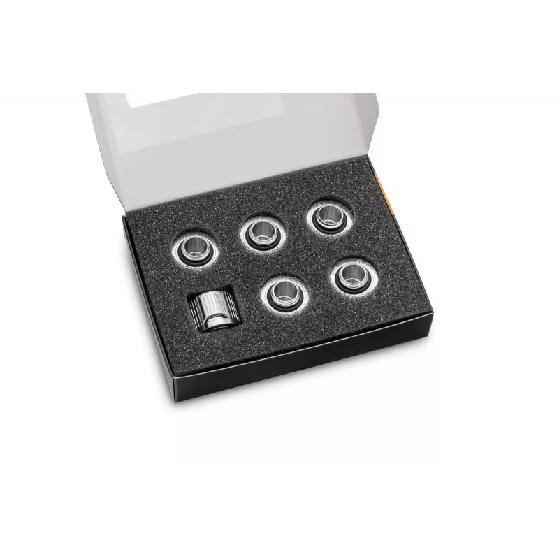 EK Water Blocks EK-Quantum Torque 6-pack STC 10/16 messing nikkel zilver fitting