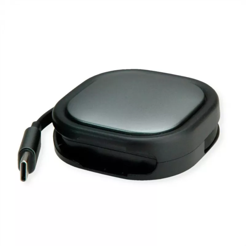 ROLINE USB2.0 oprolbaar kabel C-C ST/ST 1,2m – kabel – digitaal/data (11.02.8420)