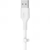 Kabel Belkin Cbl Scicone USB-A LTG 2M blc wit USB A USB C Lightning