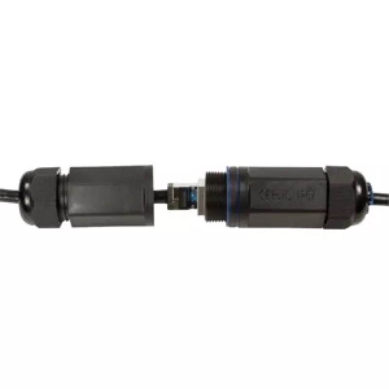 Netwerkkabel LogiLink CQ7093S RJ-45 Cat6a 10 m zwart