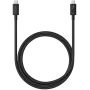 Satechi ST-YTB100K Thunderbolt-kabel 1 m 40 Gbit/s zwart