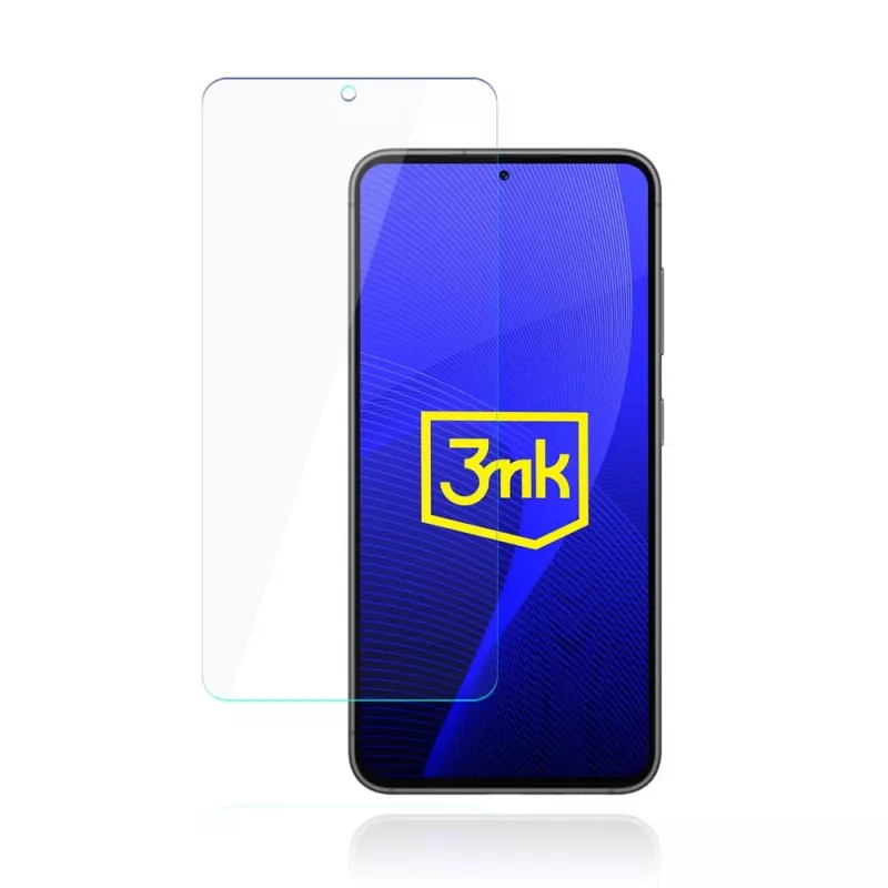 3MK FlexibleGlass hybride glazen screenprotector voor Samsung Galaxy S23 (S911), 6,1 inch, 7H