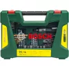 V-Line TIN boor-/bitset, 91-delig, boor- & bitset (groen)