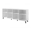 BARI dressoir 200x42x82 wit mat