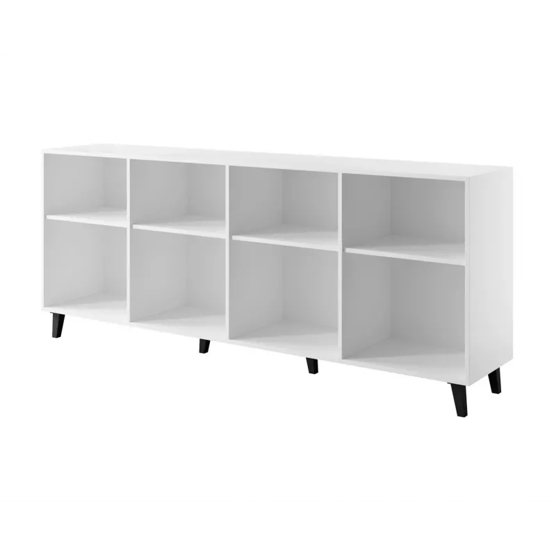 BARI dressoir 200x42x82 wit mat