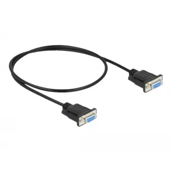 Seriële kabel RS-232 DeLOCK 87308 0,5 m bus naar bus