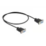 Seriële kabel RS-232 DeLOCK 87308 0,5 m bus naar bus