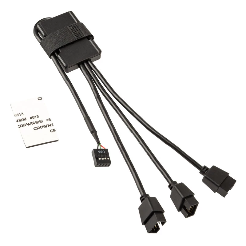 USB-hub Lian Li PW-U2HB — 3x USB-A 2.0-aansluitingen