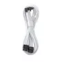 CableMod C-Series Pro aansluitkabel - variant A, 90°, 16-pin naar 2x8-pin PCIe, wit