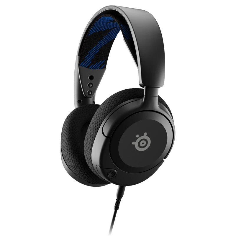 Steelseries Arctis Nova 1P headset bedrade hoofdband gaming zwart