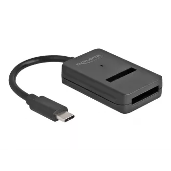 DeLOCK combo-converter voor M.2 NVMe PCIe SATA SSD USB Type-C 10 Gbit/s
